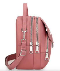 Alive With Style 'Benny' Shoulder/Cross Body Bag in Black-Navy-Grey-Pink-Mint-Chocolate
