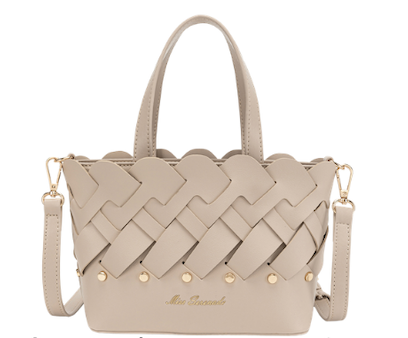 Alive With Style 'Catalina' Tote/Shoulder Bag by Serenade in Light Taupe