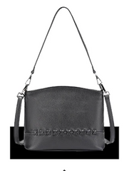 Alive With Style 'Harper' Leather Shoulder/Cross Body Bag in Tan-Beige-Green-Grey-Black