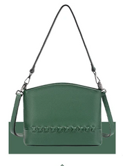 Alive With Style 'Harper' Leather Shoulder/Cross Body Bag in Tan-Beige-Green-Grey-Black