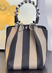Alive With Style 'Monica' Handbag/Tote in Pink/Orange-Green/Pink-Black/White-Grey/White-Yellow/Blue-Orange/Beige-Pink/Blue-Green/Red-BlueFlower-PinkFlower