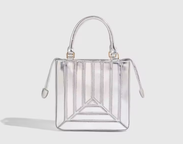 Alive With Style 'Sandy' Handbag/Shoulder Bag/Cross Body Bag in Silver-White/Tan-Black-Pastels