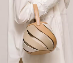 Alive With Style 'Kim' Handbag/Shoulder Bag/Cross Body Bag in Blue-Beige-Yellow Rainbow-Pink Pastel