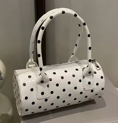 Alive With Style 'Polly' Handbag/Shoulder Bag in White-Red-Black