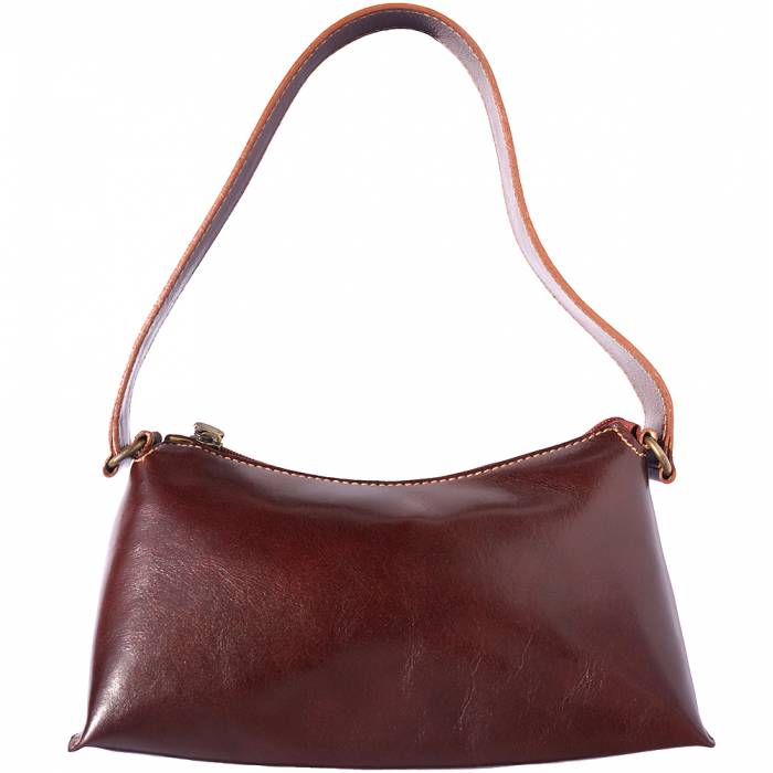 Alive With Style 'Priscilla' Italian Leather Shoulder Bag/Handbag in Red-Green-Navy-Black-Tan-Brown-Dark Brown