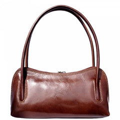 Alive With Style 'Serafina' Italian Leather Handbag/Shoulder Bag in Green-Black-Red-Tan-Navy-Brown