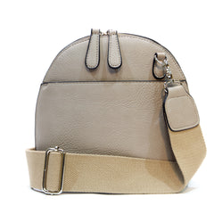 Alive With Style 'Audrey' Shoulder/Cross Body Bag by Sassy Duck in Eggplant-OxfordBlue-Saddle Tan-Smoke Grey-Black
