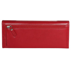 Alive With Style 'Mary' Leather Wallet by Modapelle in Black/Multi-Red/Multi-Purple/Multi-Cobalt/Multi