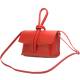 Alive With Style 'Rosita' Italian Leather Clutch/Cross Body Bag in Green-Orange-Turquoise-Taupe-Yellow-Teal-Fuschia-Salmon-Mauve-White-Red-Black