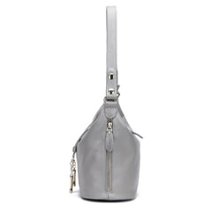 Alive With Style 'Evie' Leather Shoulder/Cross Body Bag in Black-White-Navy-Grey-Cream-Orange